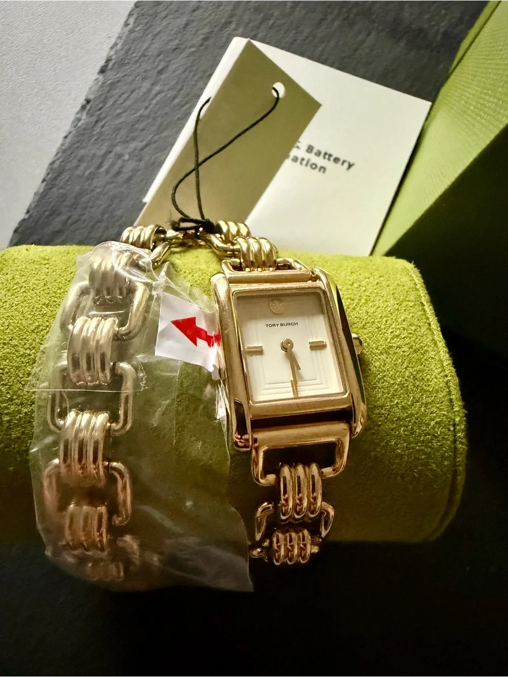Tory Burch Women's The Eleanor 3-in-1 Gold-Tone Stainless Steel Bracelet Watch